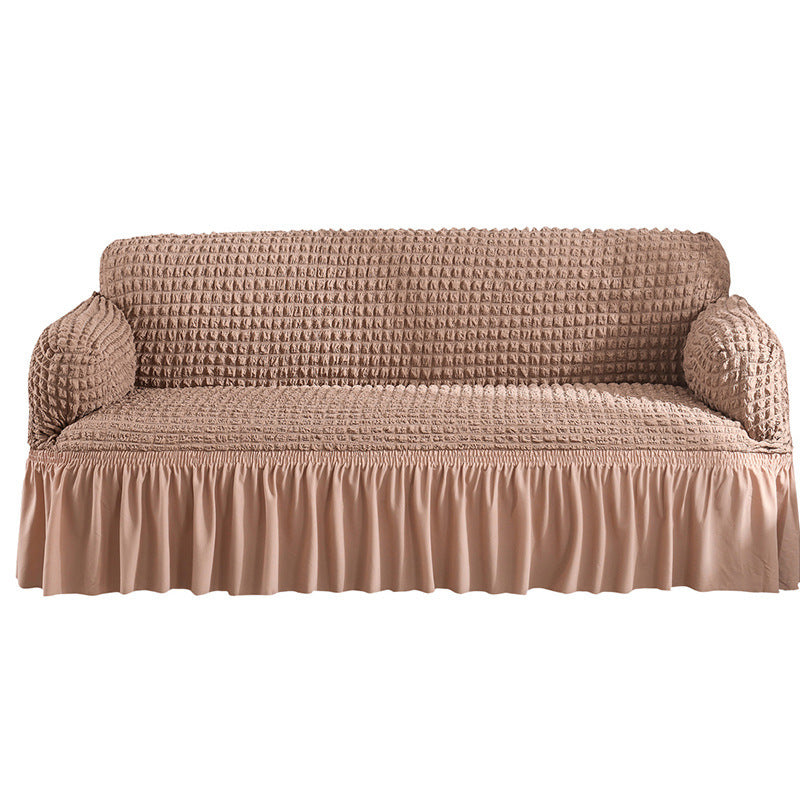 Sofaüberzug aus Seersucker-Stoff – Bild 5 | LuxeStyle