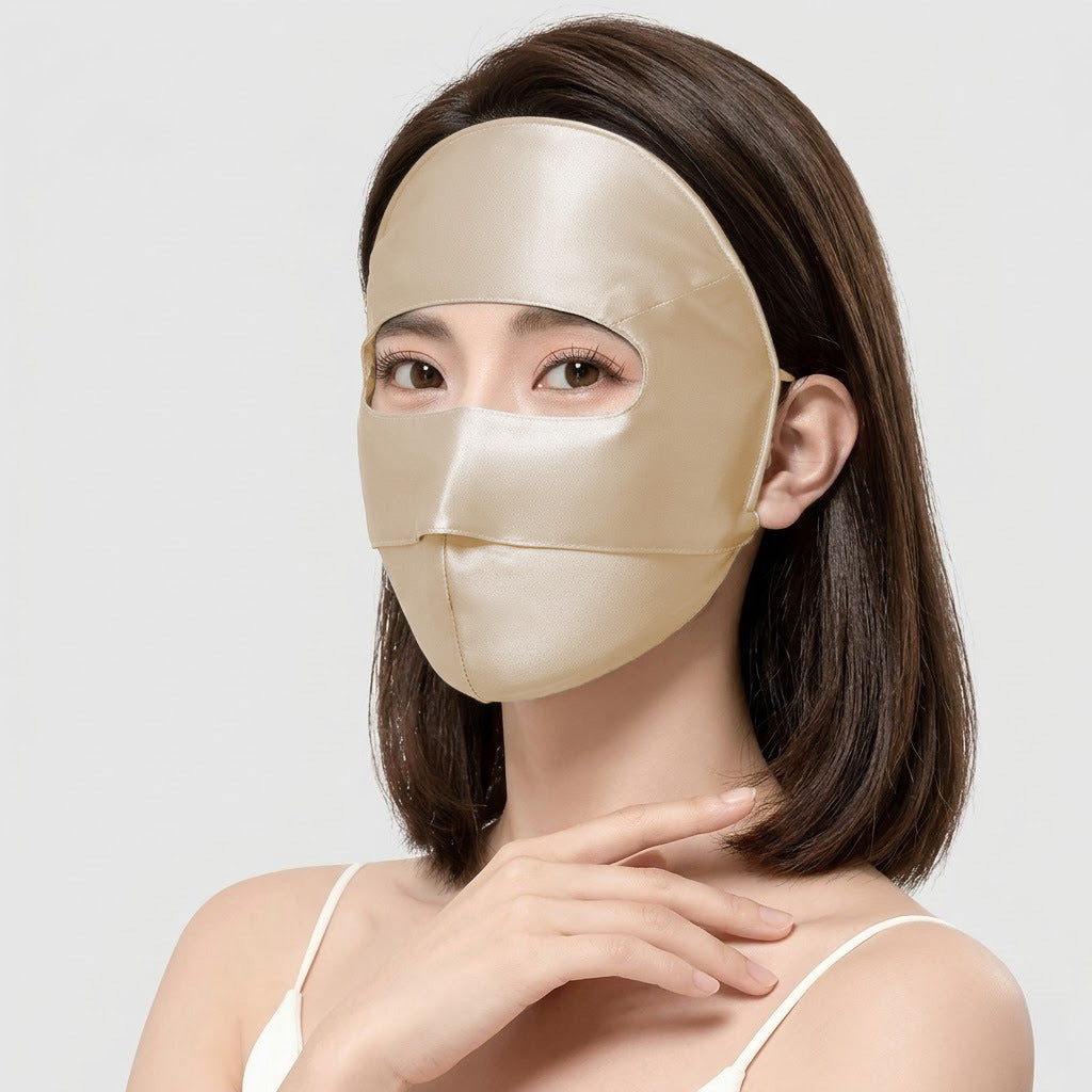 Leichte, atmungsaktive Sonnenmaske