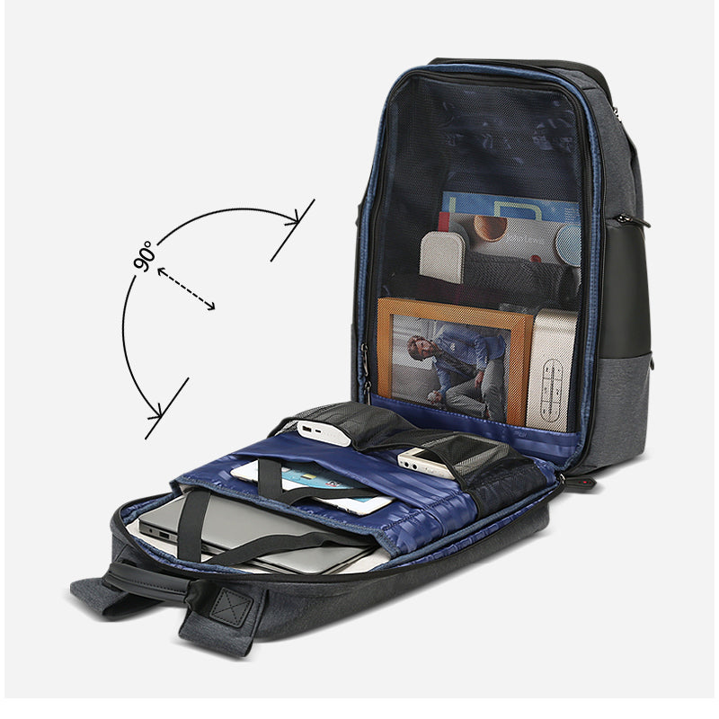 Business-Rucksack Herren 20-35L mit Laptopfach – Bild 6 | LuxeStyle