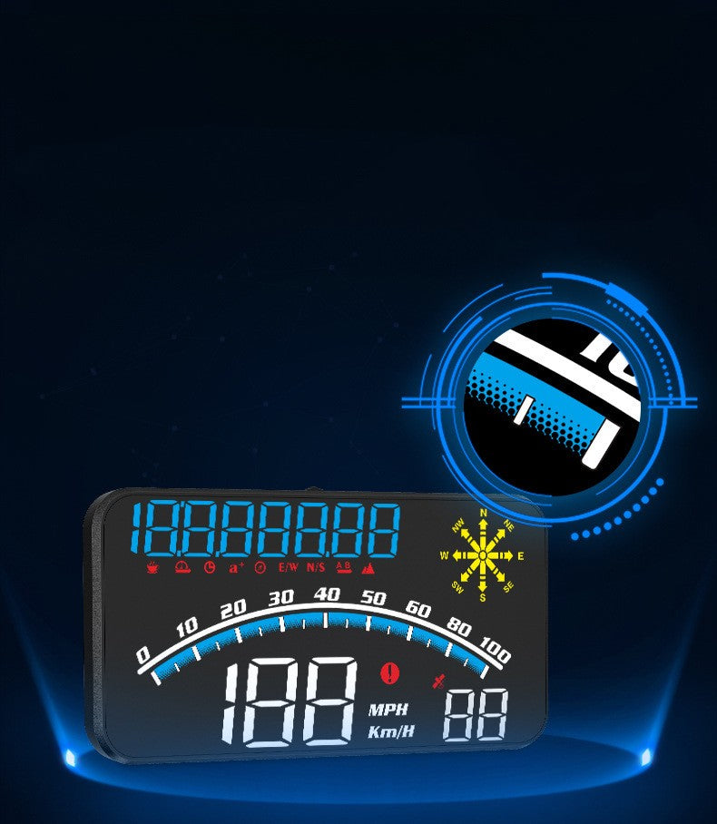 HUD-Tachometer mit Overspeed-Alarm G10 – Bild 3 | LuxeStyle