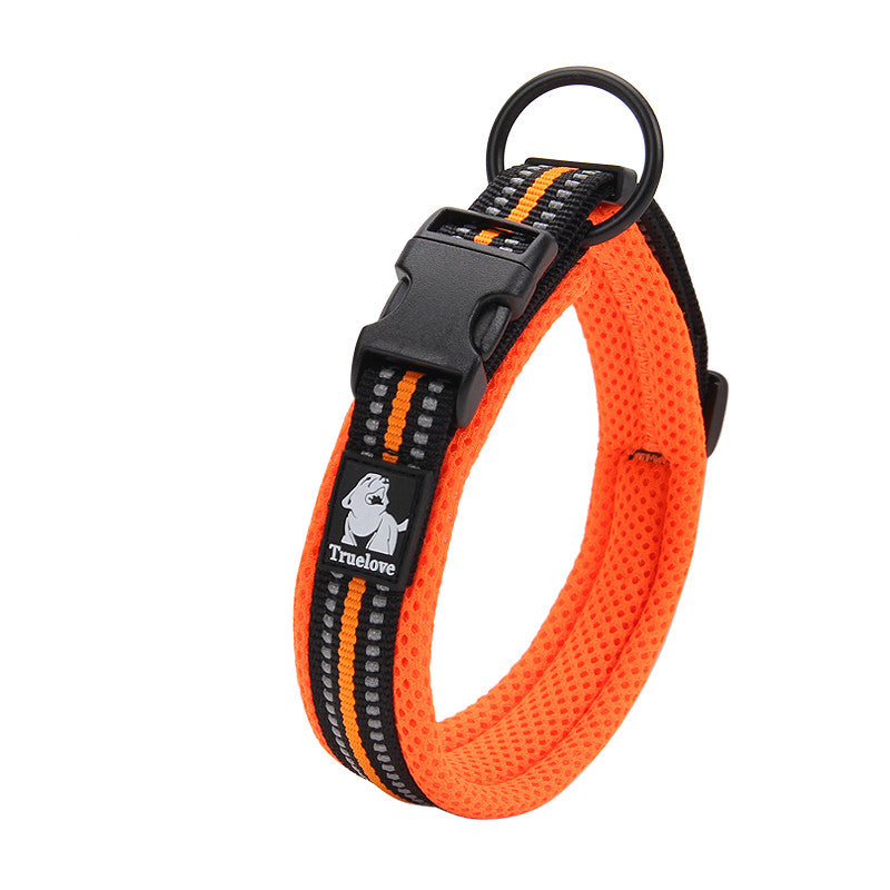 Reflektierendes, gepolstertes Hundehalsband – Bild 3 | LuxeStyle