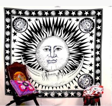Wandteppich mit Sonnen-Motiv – Bild 2 | LuxeStyle