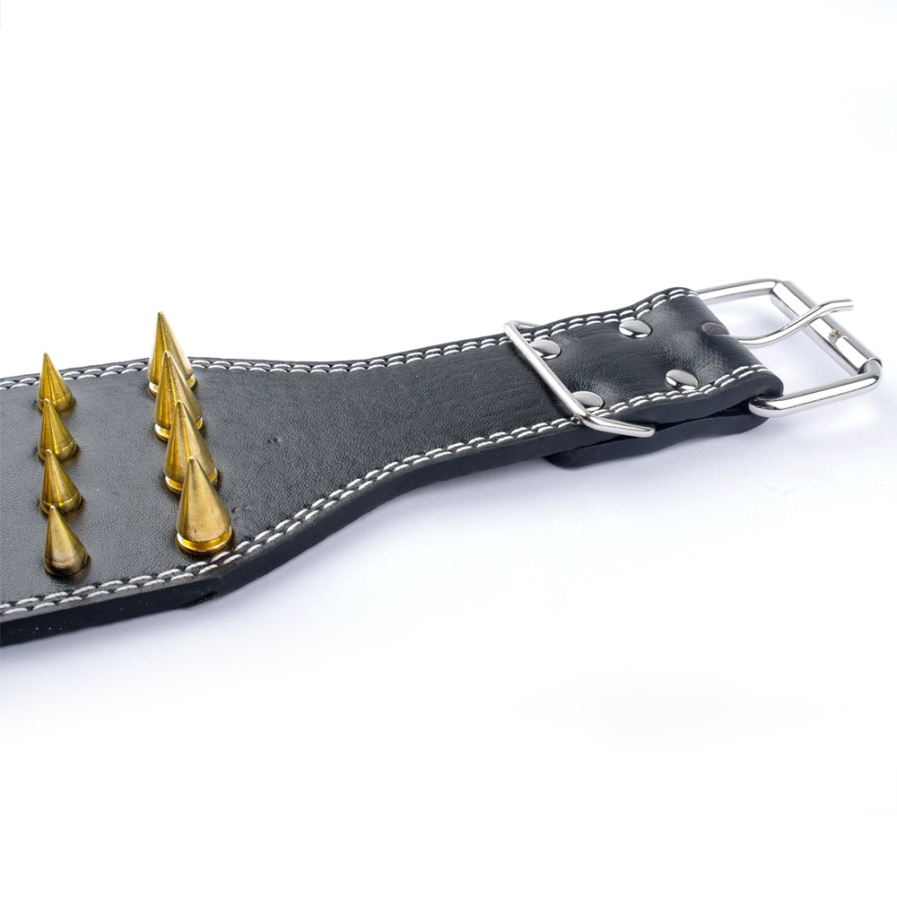 Halsband aus PU-Leder mit Kroko-Muster