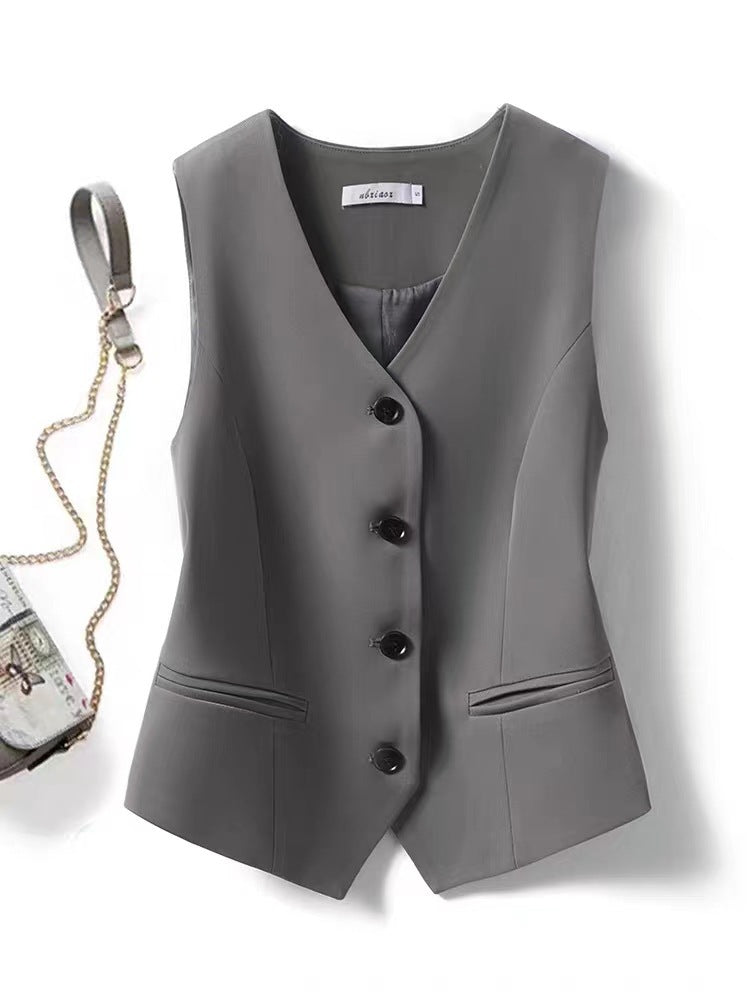 Elegante Blazer-Weste für Damen