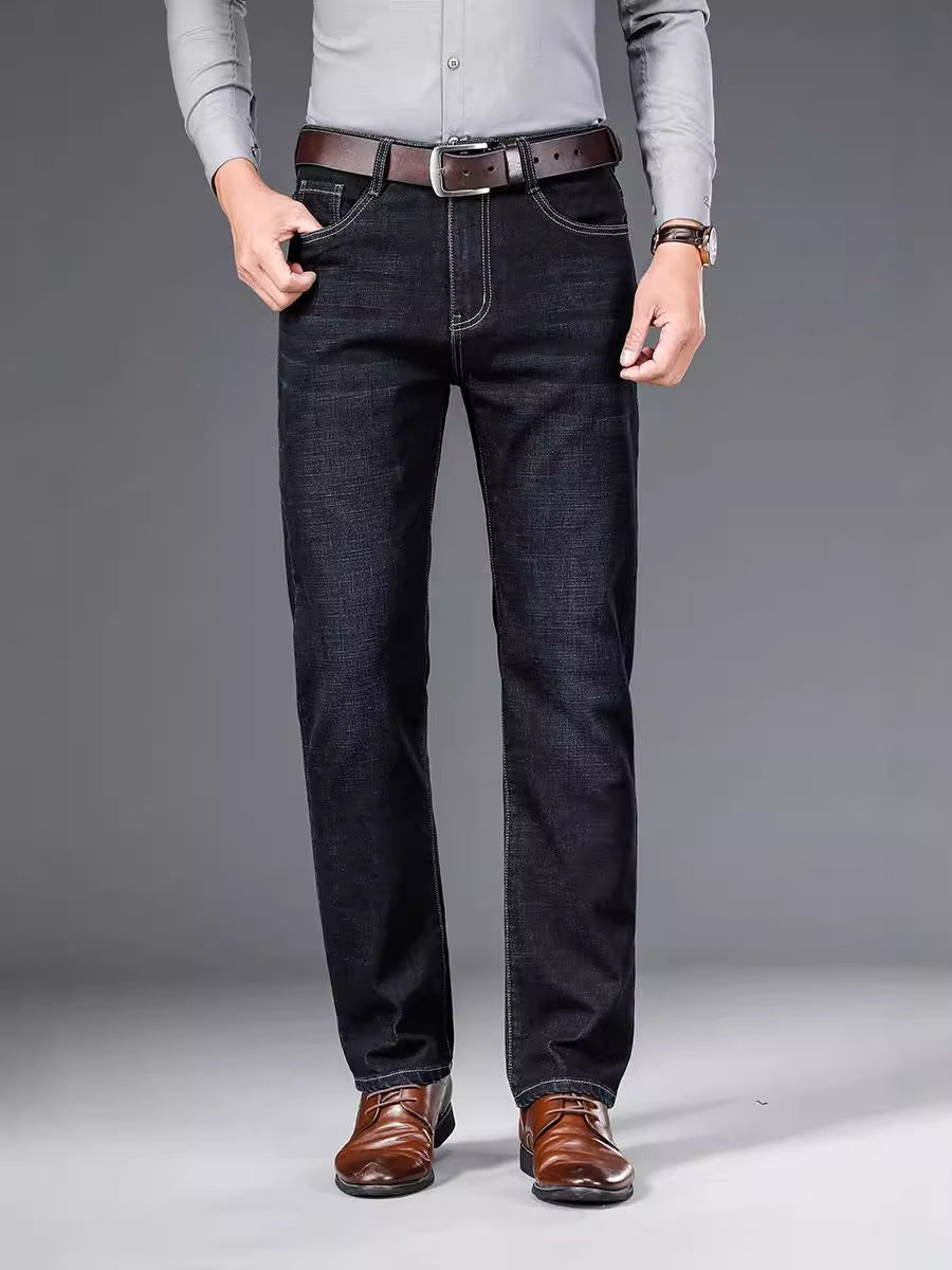 Herren Jeans Straight Loose Business