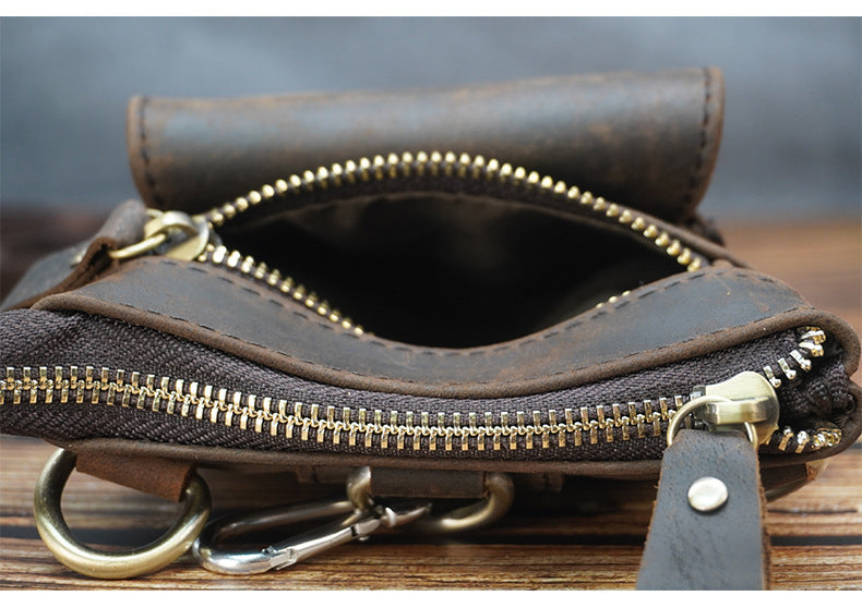 Handytasche aus Leder für die Hüfte – Bild 3 | LuxeStyle