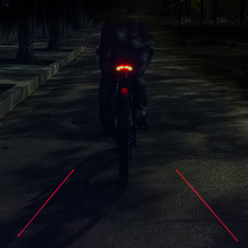 Smarte Fernbedienbare Laser LED Rückleuchte