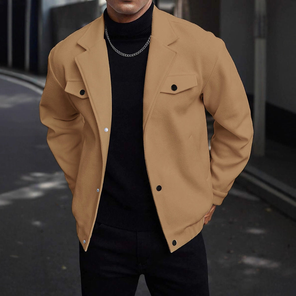Herren Freizeitjacke mit Kapuze