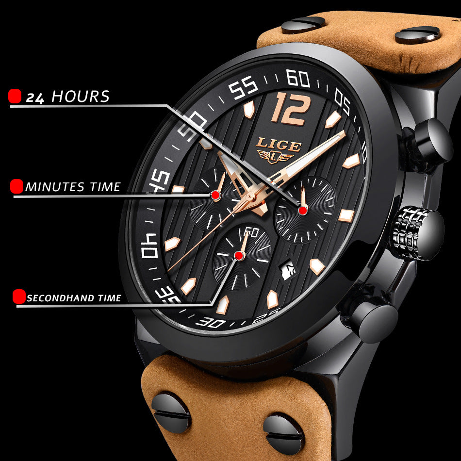 Modegürtel-Quarz-Uhr | LuxeStyle