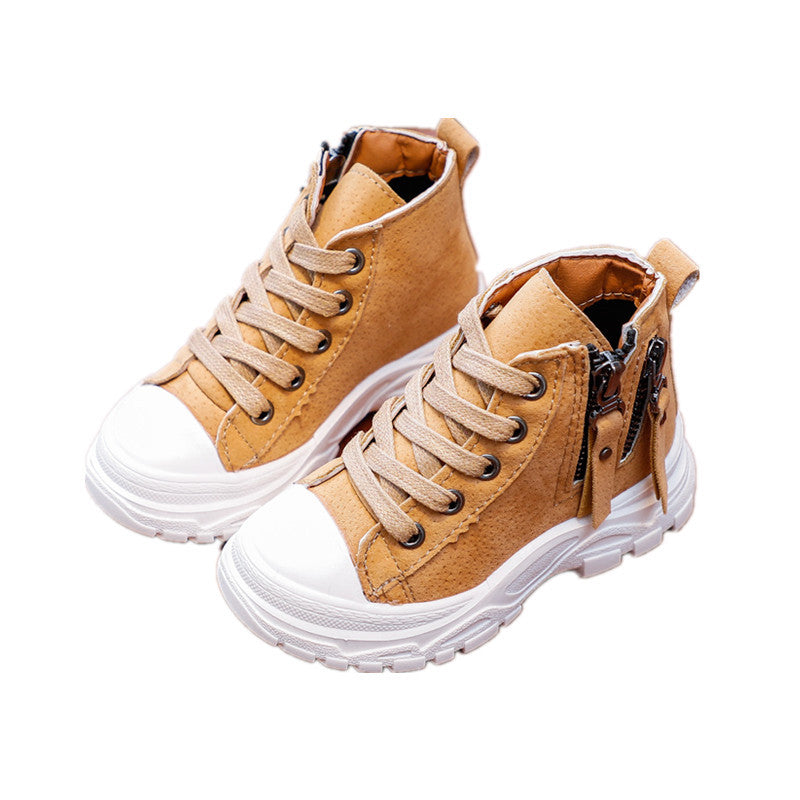 Leder-Babyschuh für draussen | LuxeStyle