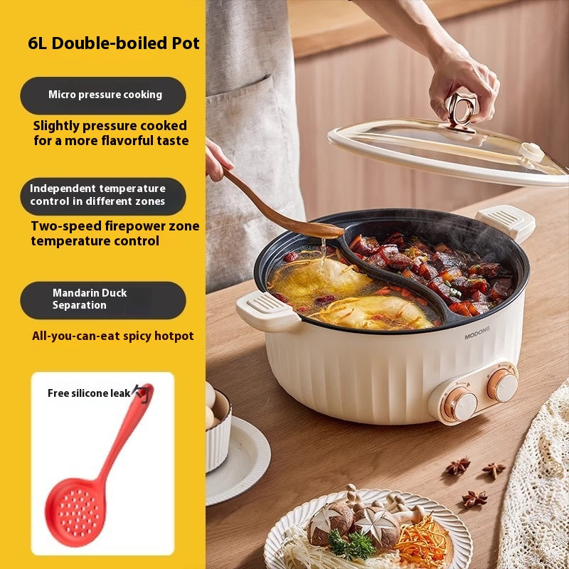 Elektrischer Mandarin-Enten-Hot Pot