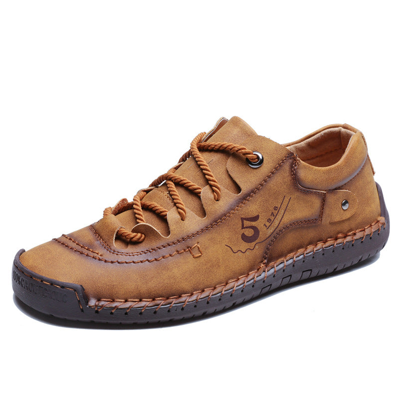 Britische Casual-Leder-Sneaker für Herren – Bild 8 | LuxeStyle