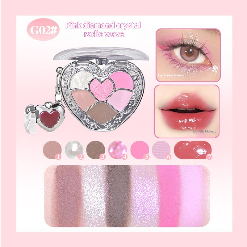 Lidschatten- & Lipgloss-Palette für den Alltag