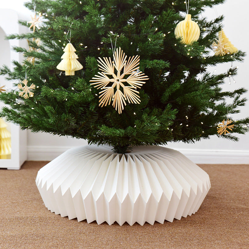 Weihnachtsbaumständer aus Papier, 60 cm, weiss – Bild 5 | LuxeStyle