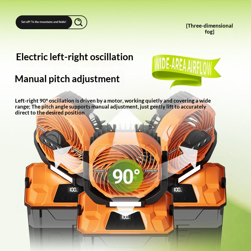 Kleiner Outdoor-Lüfter für Camping