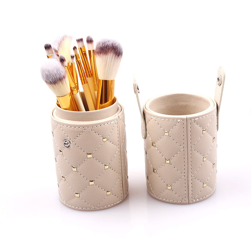 12-teiliges Make-up Pinselset mit Aufbewahrungsbox