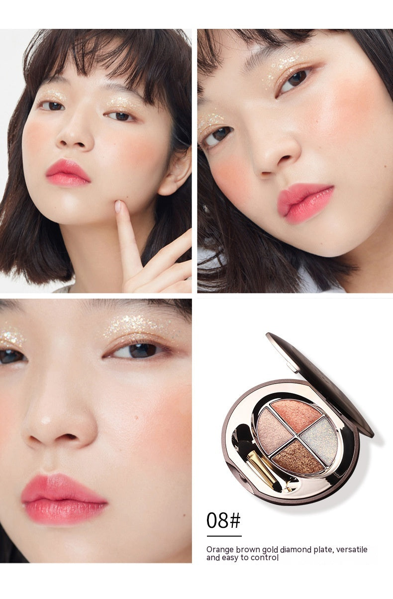 Lidschatten-Palette Schimmer Puder Wasserdicht – Bild 7 | LuxeStyle
