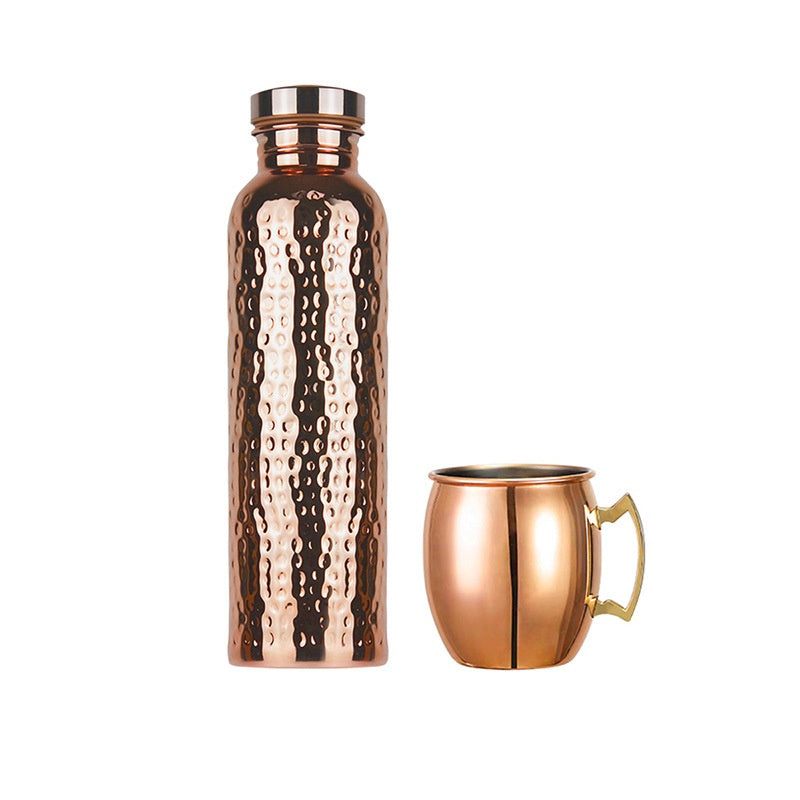 Edle Wasserflasche mit 800ml Fassungsvermögen