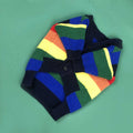 Hund Regenbogen Streifen Cardigan – Bild 2 | LuxeStyle