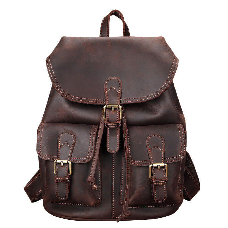 Grosses Lederreise-Backpack für Freizeit – Bild 10 | LuxeStyle