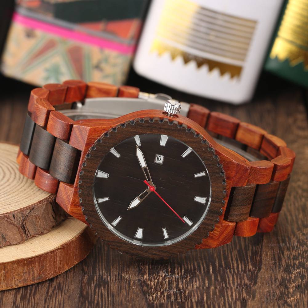 Holz-Quarzuhr – Bild 3 | LuxeStyle