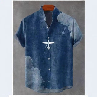 Lässiges Kurzarm-Shirt für Herren – Bild 3 | LuxeStyle