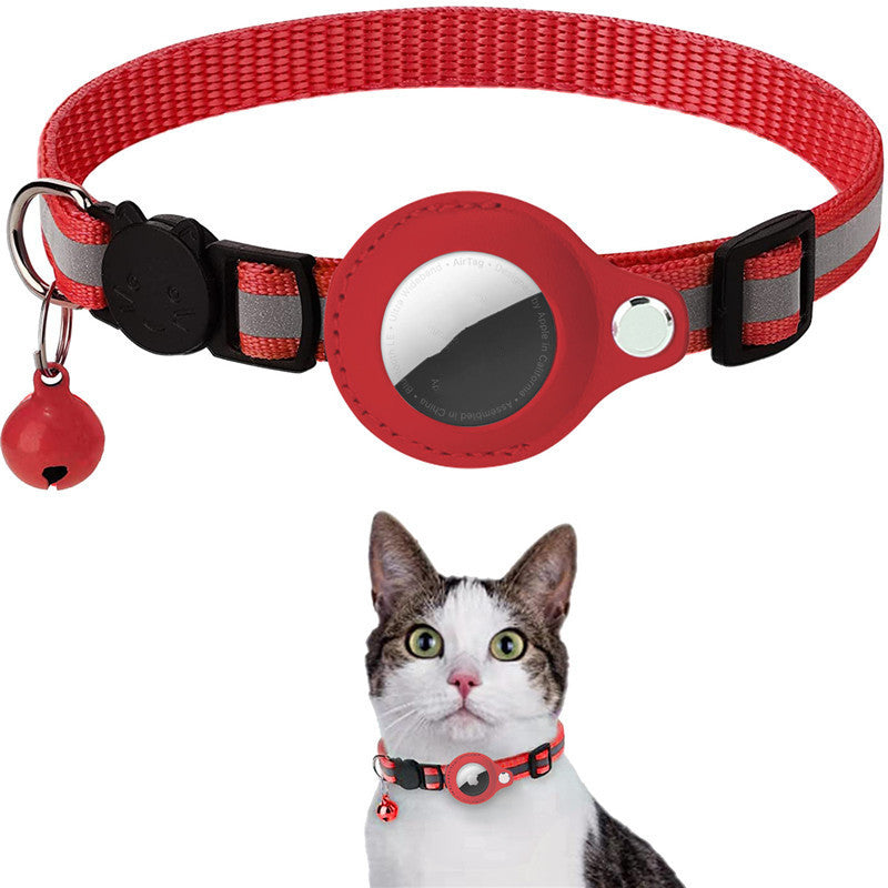 Reflektierender Wasserdichter Halter für AirTag Haustierhalsband