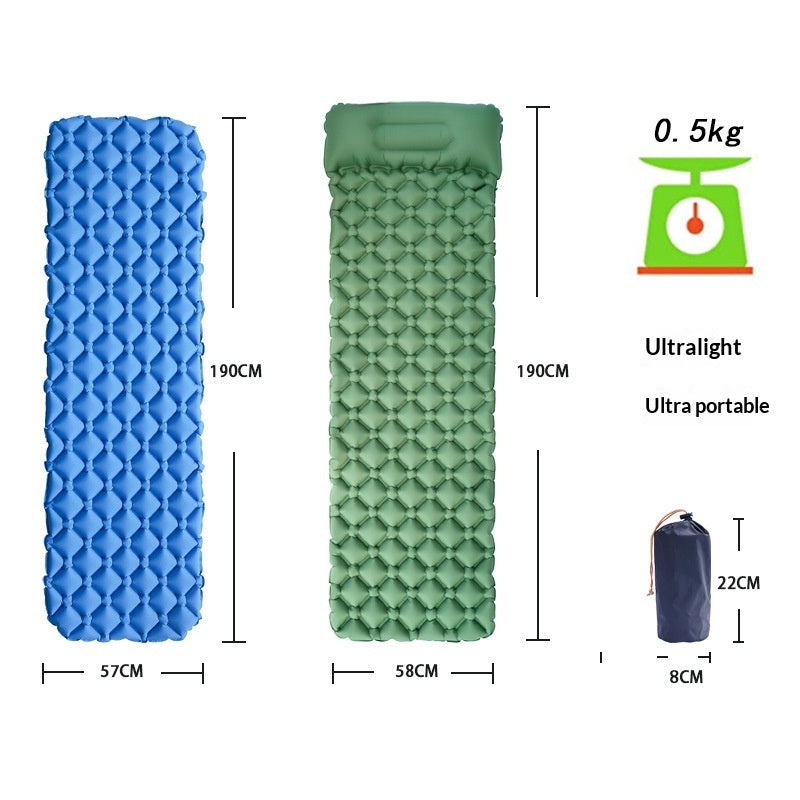 Faltbare, aufblasbare Campingmatte – Bild 1 | LuxeStyle