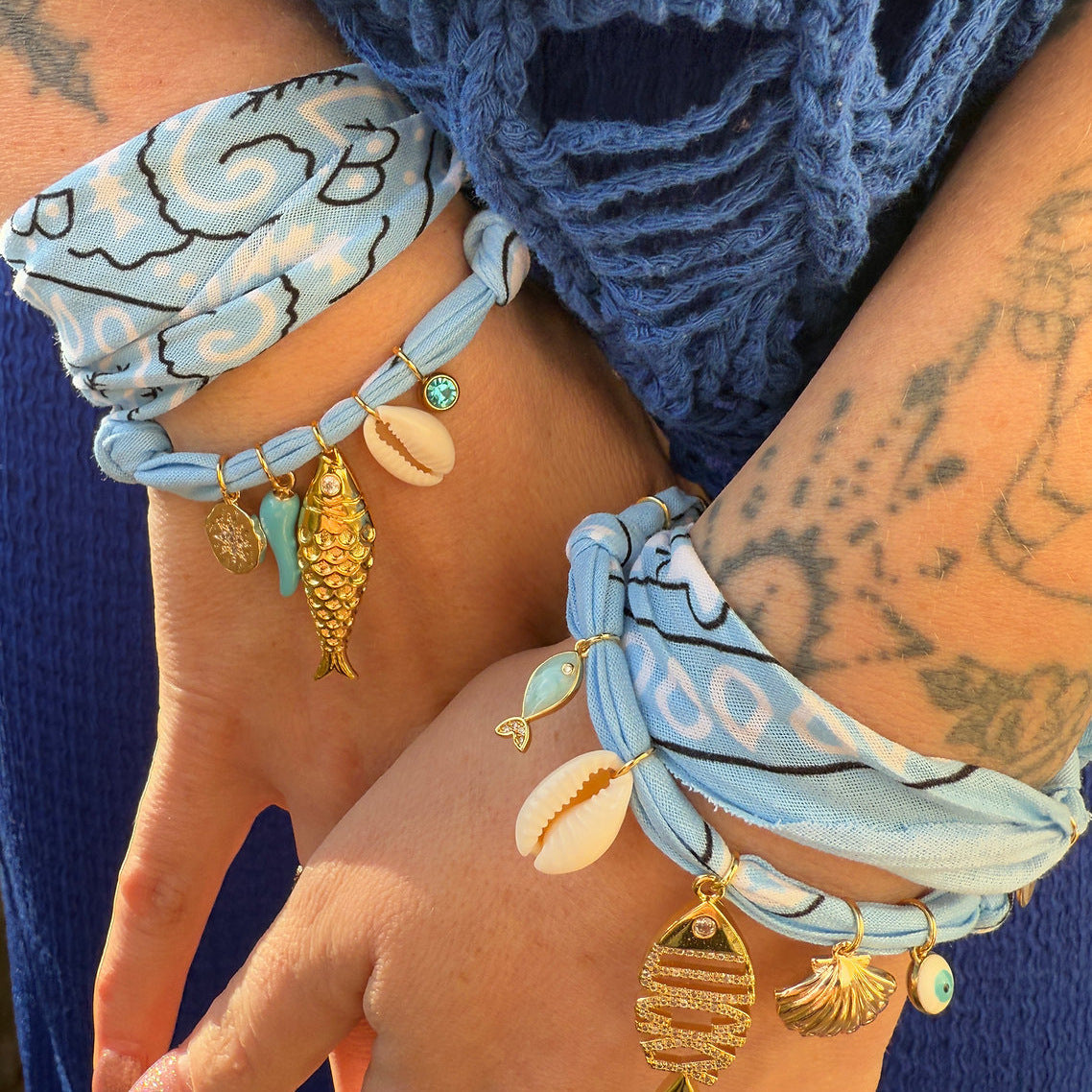 Bohemian Armband- und Halsketten-Set