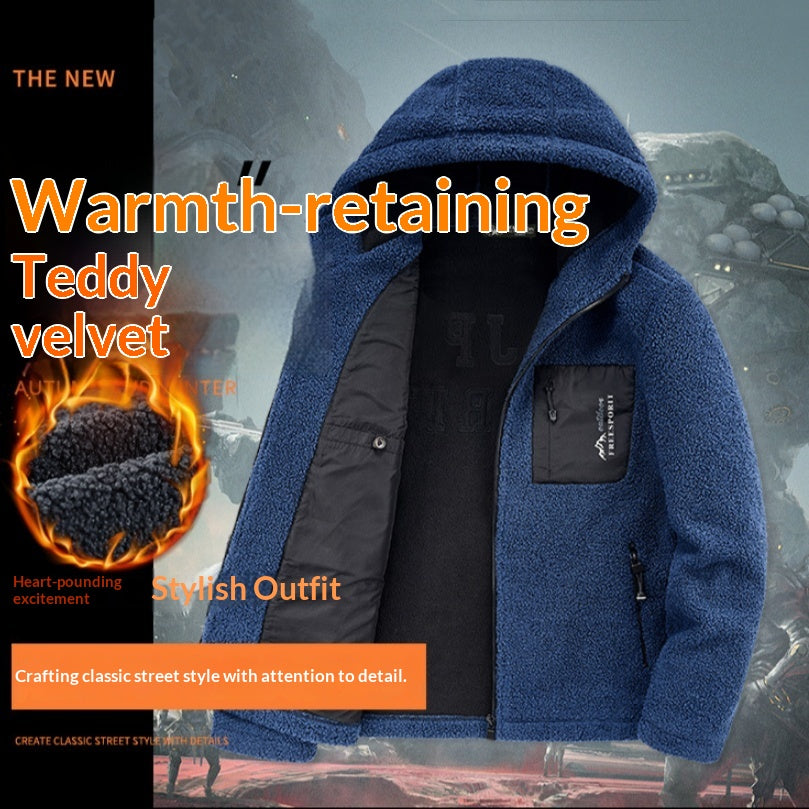 Herren-Fleecejacke gefüttert – Bild 8 | LuxeStyle