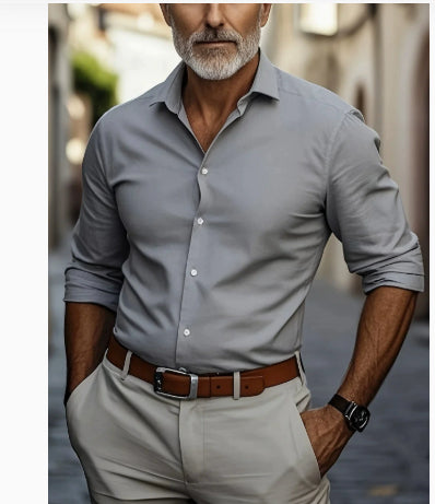 Business Hemd Slim Fit für Herren | LuxeStyle