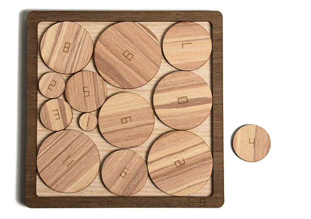 Kniffliges Holzpuzzle für Denkspiele | LuxeStyle