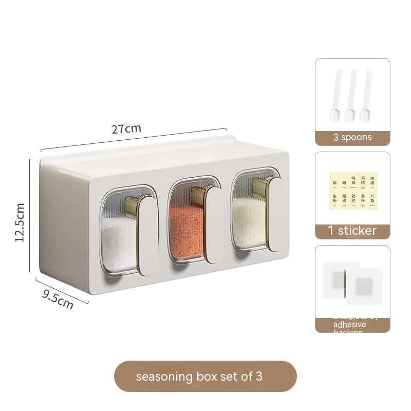 Gewürzbox mit Wandbefestigung – Bild 3 | LuxeStyle