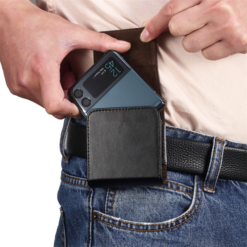 Leder-Gürteltasche für Falt-Smartphones – Bild 2 | LuxeStyle