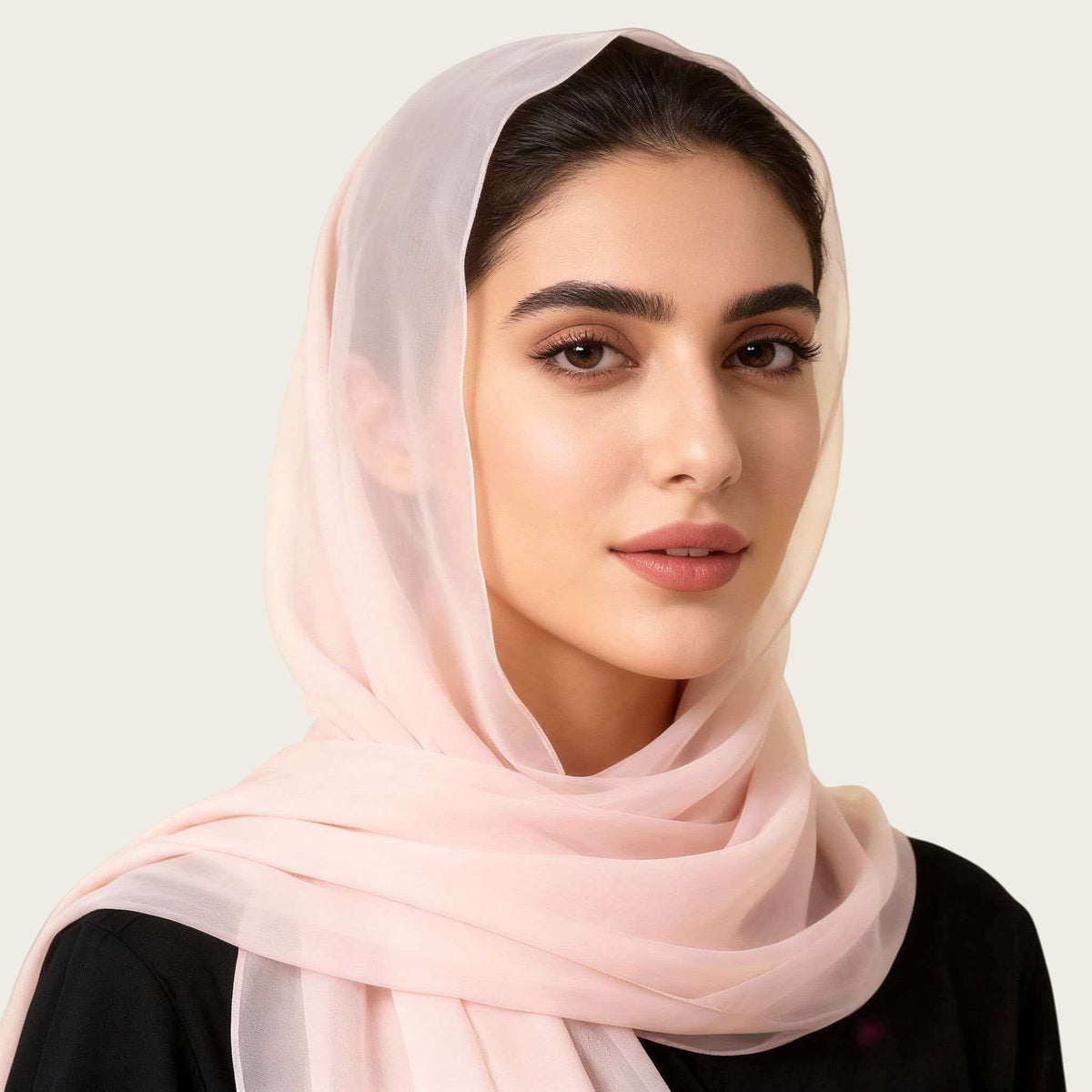 Samt-Chiffon Schal – Bild 14 | LuxeStyle