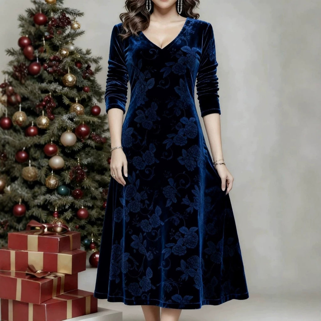Samtkleid für Damen – Bild 7 | LuxeStyle
