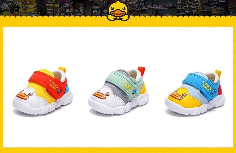 Lauflernschuhe mit Entenmotiv für Kinder – Bild 2 | LuxeStyle