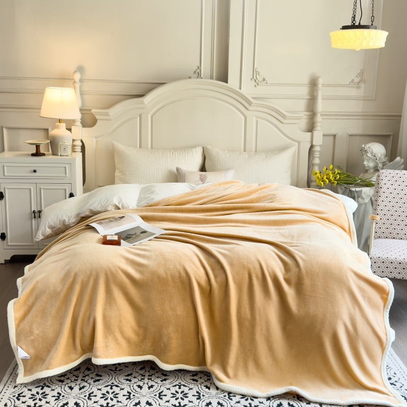 Kuschelige Coral Fleece Decke