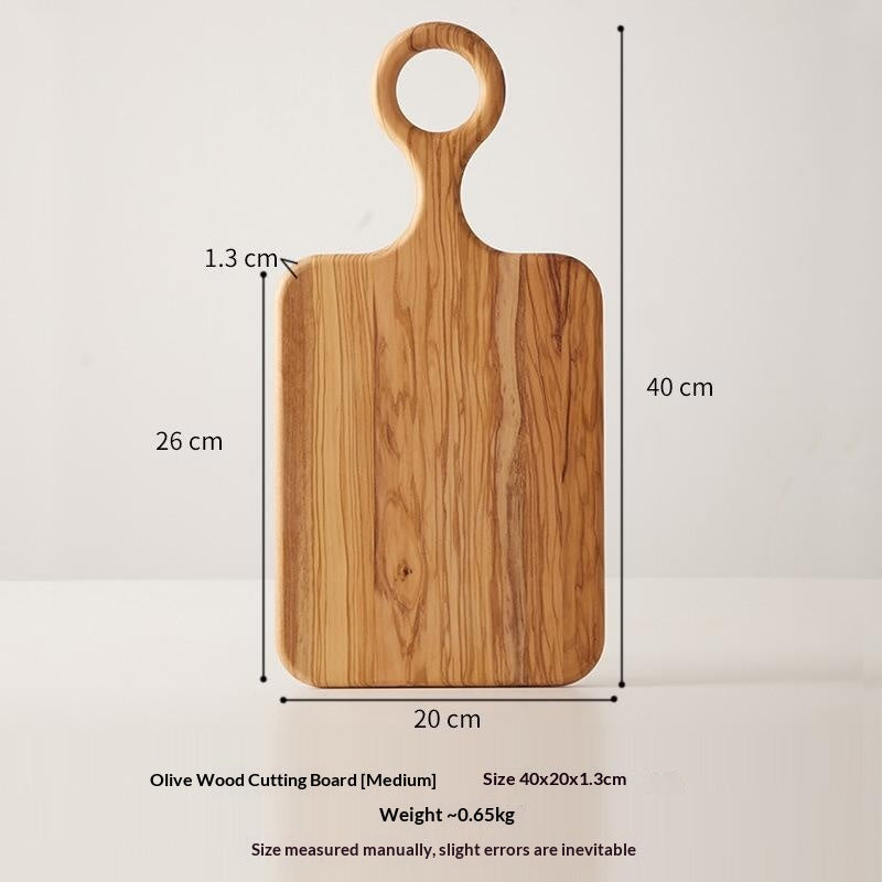Olivholz-Präsentierbrett für Steak & Brot
