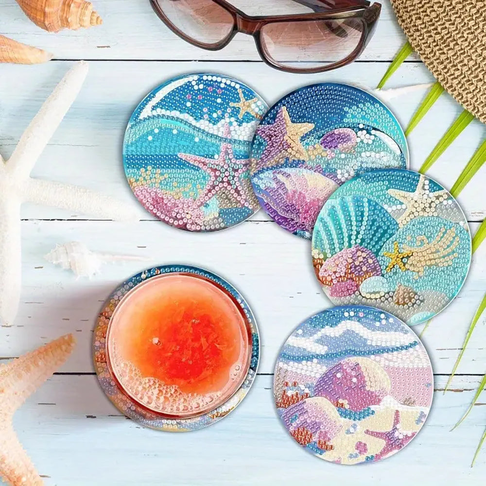 DIY-Unterlage mit Diamantmalerei-Muster und Halterung