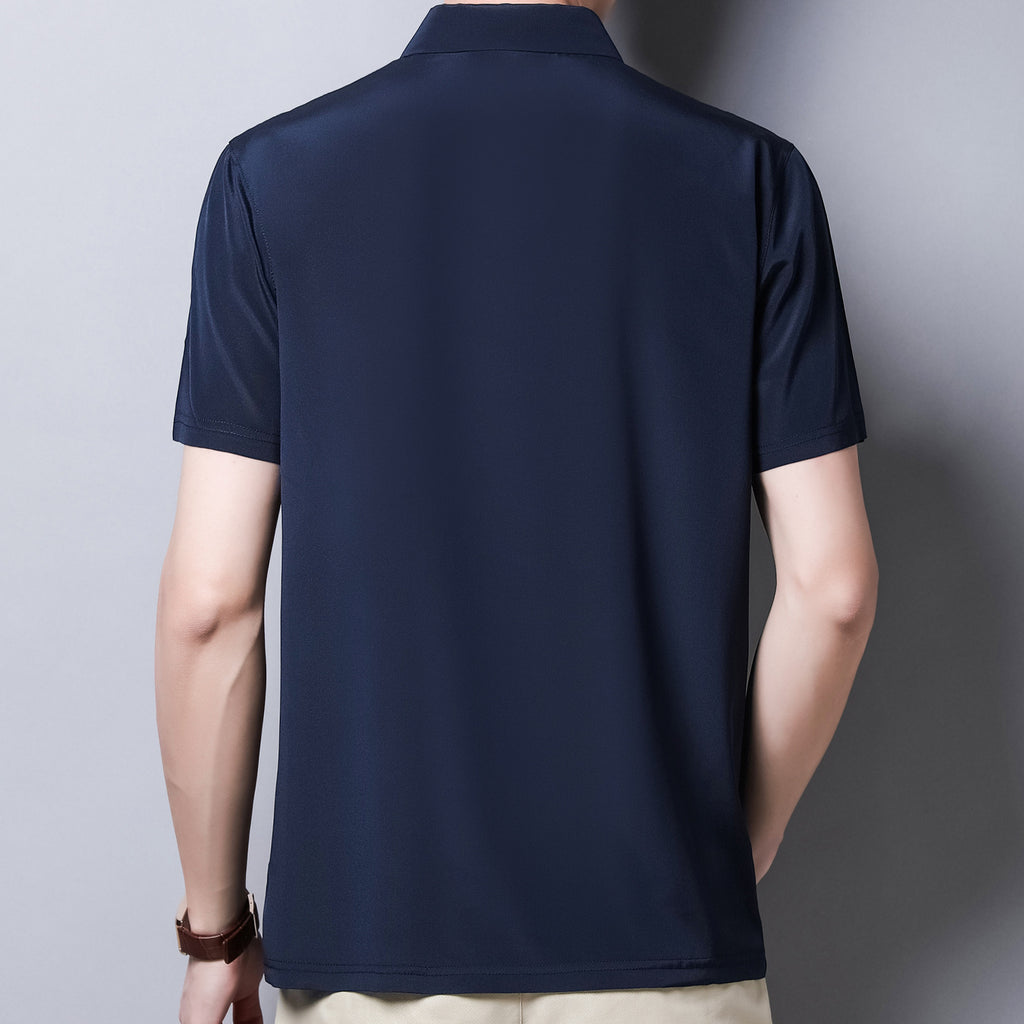 Sommer-Polo aus Mulberry-Seide