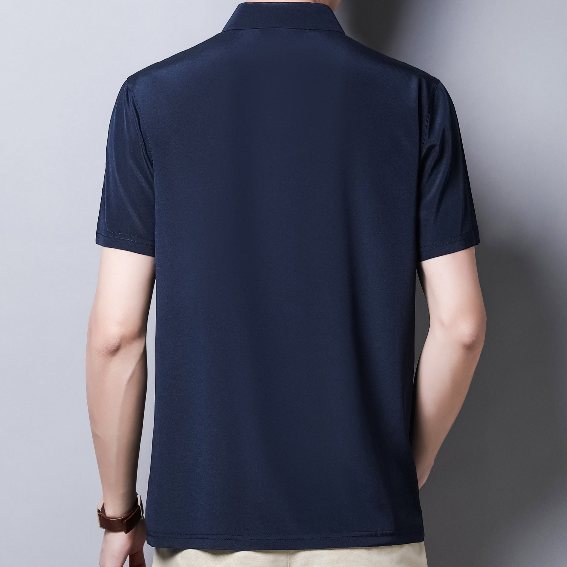 Sommer-Polo aus Mulberry-Seide