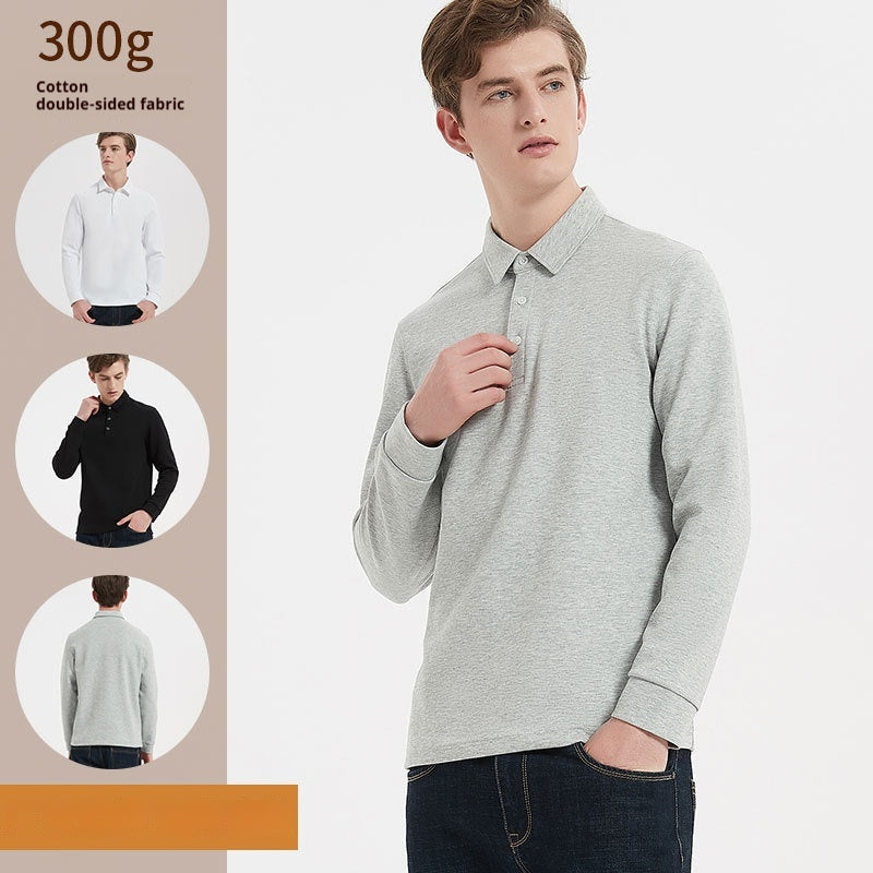 Langarm-Poloshirt