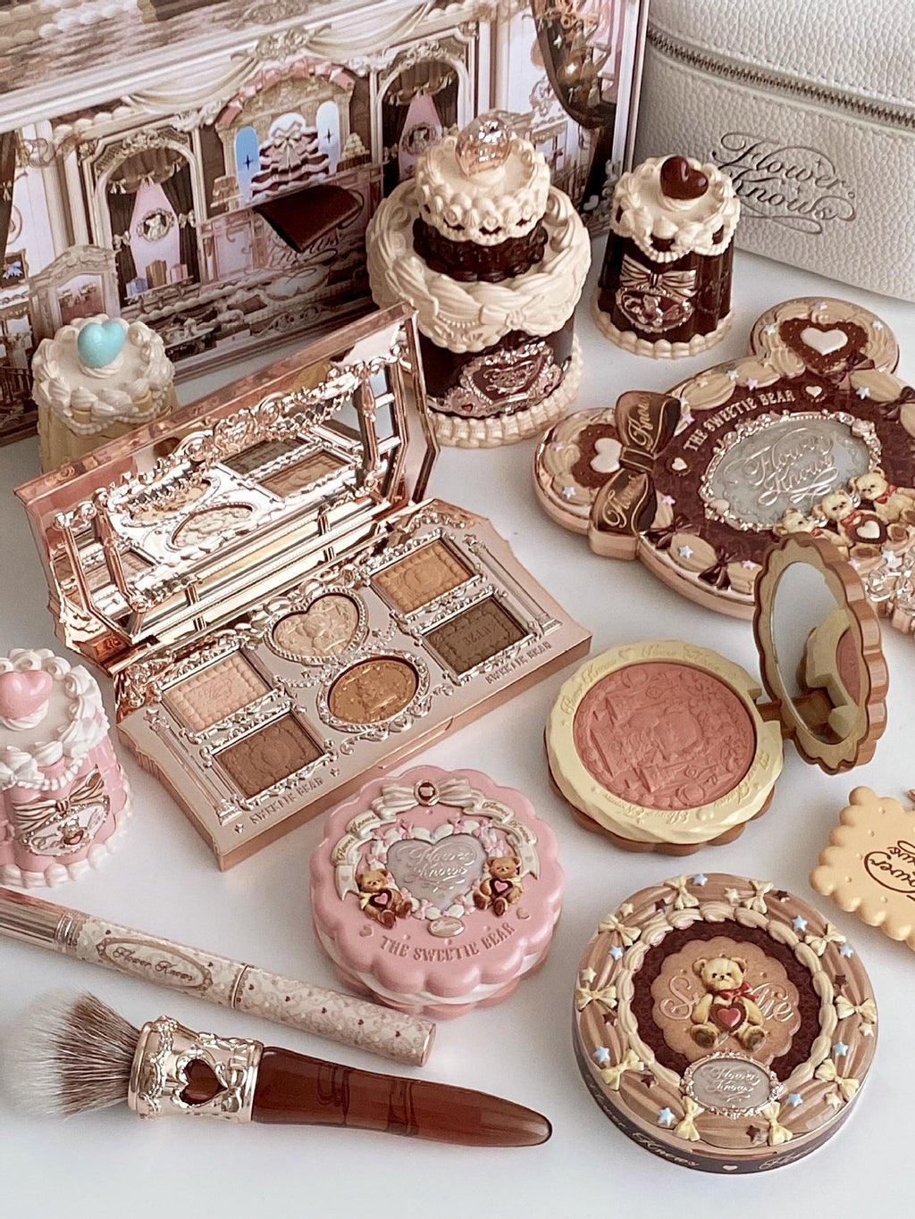 Süße Augenfarben Palette
