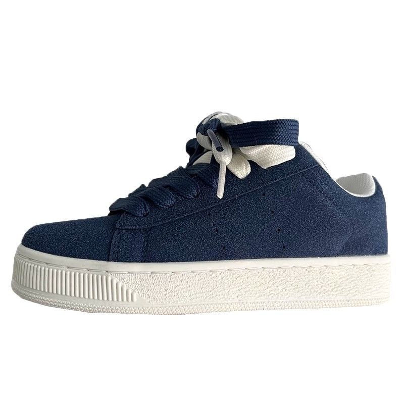 Niche Vintage Chunky-soled Sneakers
