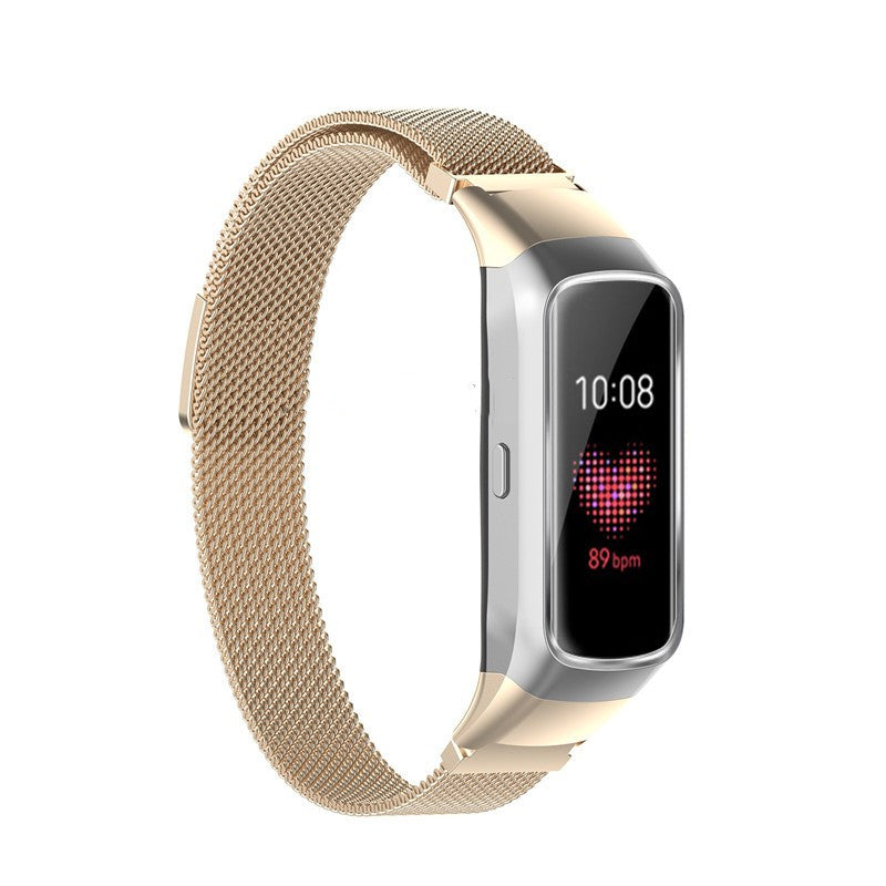 Smart Bracelet mit atmungsaktivem Metallarmband – Ansicht 4