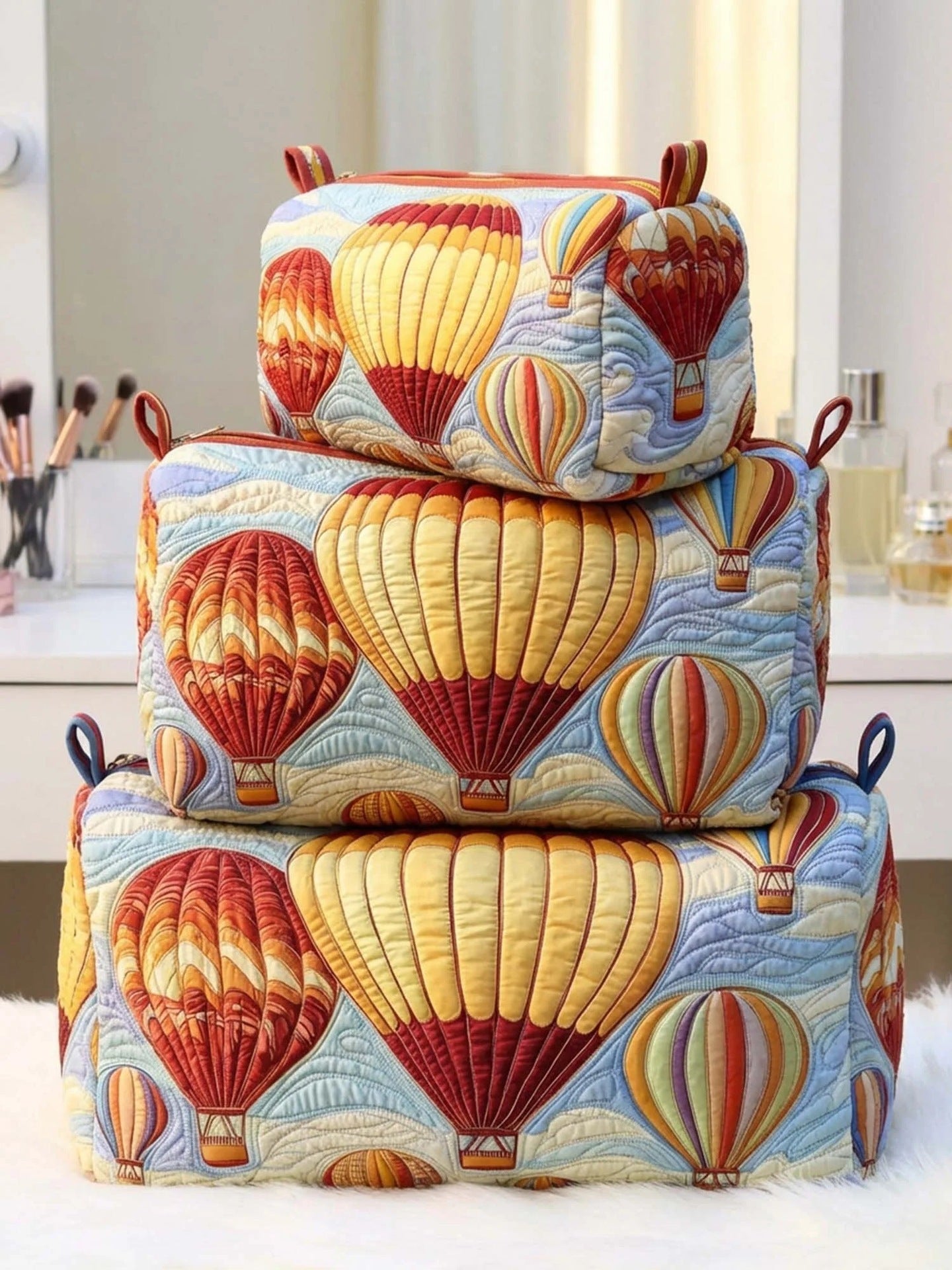 Aufbewahrungsset mit Druckmotiv
