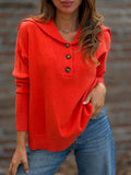 Pullover mit Reverskragen und langen Ärmeln – Bild 1 | LuxeStyle