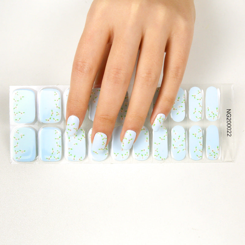 Koreanische Semi-Cured Nagelsticker zum Aufkleben – Bild 5 | LuxeStyle