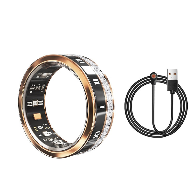 Intelligenter Ring mit Edelstein